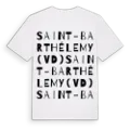 Saint-Barthélemy (VD) ordlek t-shirt