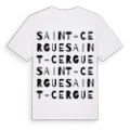 Saint-Cergue ordlek t-shirt