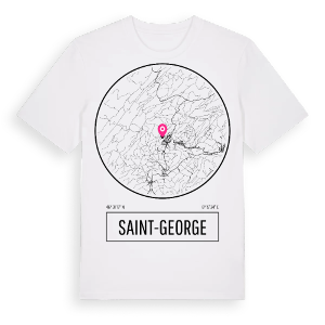 Saint-George t-shirt – ekologisk bomull t-shirt från Pinshirt