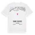 Saint-Sulpice karta t-shirt