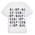 Saint-Sulpice ordlek t-shirt
