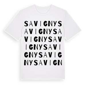 Savigny ordlek t-shirt – ekologisk bomull t-shirt från Pinshirt
