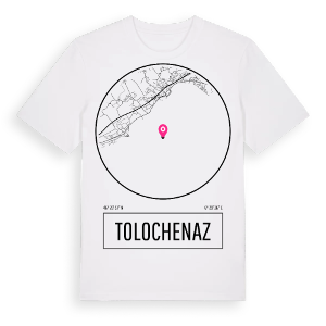 Tolochenaz t-shirt – ekologisk bomull t-shirt från Pinshirt