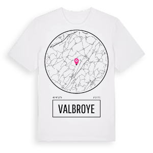 Valbroye t-shirt – ekologisk bomull t-shirt från Pinshirt