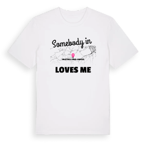 Någon i Valeyres-sous-Rances älskar mig t-shirt – ekologisk bomull t-shirt från Pinshirt