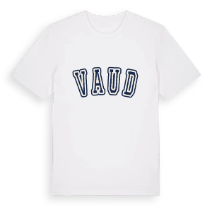 Vaud college t-shirt – ekologisk bomull t-shirt från Pinshirt