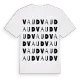 Vaud ordlek t-shirt