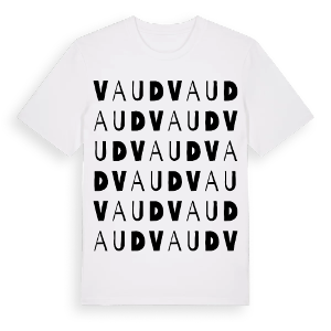 Vaud ordlek t-shirt – ekologisk bomull t-shirt från Pinshirt