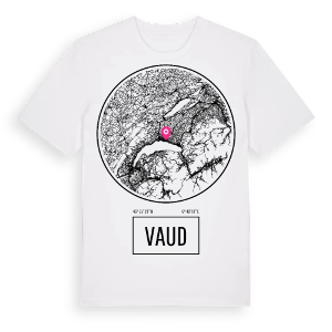 Vaud t-shirt – ekologisk bomull t-shirt från Pinshirt