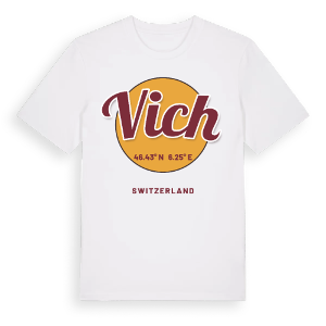 Vich cirkel t-shirt – ekologisk bomull t-shirt från Pinshirt