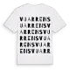Vuarrens ordlek t-shirt