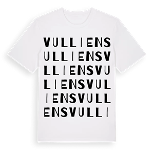 Vulliens ordlek t-shirt – ekologisk bomull t-shirt från Pinshirt