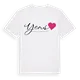 Yens hjärta t-shirt