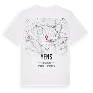 Yens karta t-shirt – ekologisk bomull t-shirt från Pinshirt