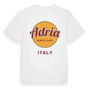 Adria cirkel t-shirt – ekologisk bomull t-shirt från Pinshirt