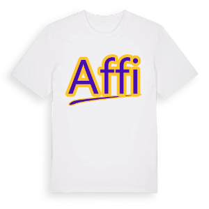 Affi baseball t-shirt – ekologisk bomull t-shirt från Pinshirt