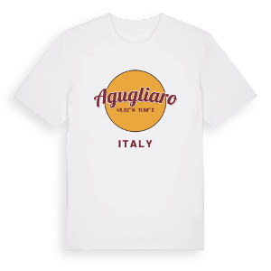 Agugliaro cirkel t-shirt – ekologisk bomull t-shirt från Pinshirt