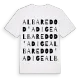 Albaredo d'Adige ordlek t-shirt