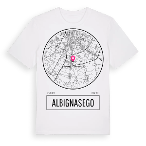 Albignasego t-shirt – ekologisk bomull t-shirt från Pinshirt