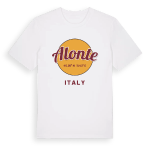 Alonte cirkel t-shirt – ekologisk bomull t-shirt från Pinshirt