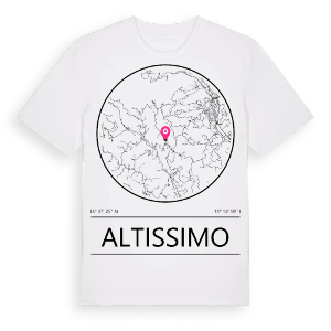 Altissimo t-shirt – ekologisk bomull t-shirt från Pinshirt