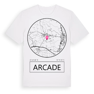 Arcade t-shirt – ekologisk bomull t-shirt från Pinshirt