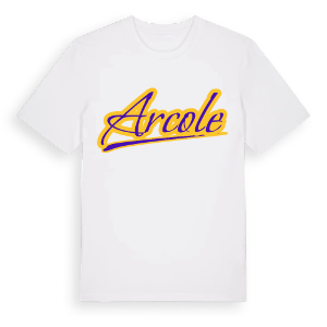 Arcole baseball t-shirt – ekologisk bomull t-shirt från Pinshirt