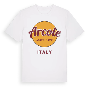 Arcole cirkel t-shirt – ekologisk bomull t-shirt från Pinshirt