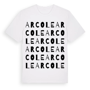Arcole ordlek t-shirt – ekologisk bomull t-shirt från Pinshirt