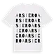 Arsiero ordlek t-shirt