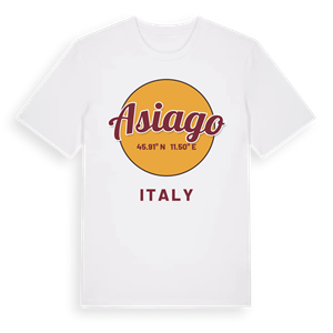 Asiago cirkel t-shirt – ekologisk bomull t-shirt från Pinshirt