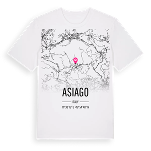 Asiago karta t-shirt – ekologisk bomull t-shirt från Pinshirt