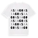 Asiago ordlek t-shirt