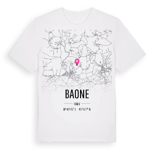 Baone karta t-shirt – ekologisk bomull t-shirt från Pinshirt
