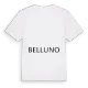 Jag älskar Belluno t-shirt stort tryck