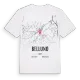 Belluno karta t-shirt
