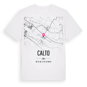 Calto karta t-shirt – ekologisk bomull t-shirt från Pinshirt