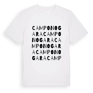 Camponogara ordlek t-shirt – ekologisk bomull t-shirt från Pinshirt