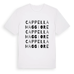 Cappella Maggiore ordlek t-shirt – ekologisk bomull t-shirt från Pinshirt