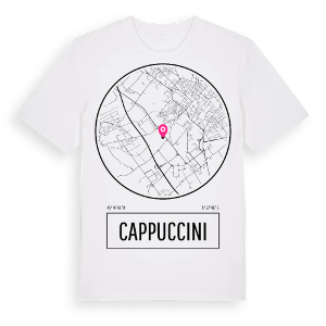 Cappuccini t-shirt – ekologisk bomull t-shirt från Pinshirt