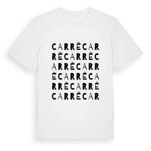 Carrè ordlek t-shirt – ekologisk bomull t-shirt från Pinshirt