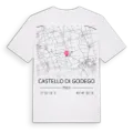Castello di Godego karta t-shirt