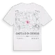 Castello di Godego karta t-shirt