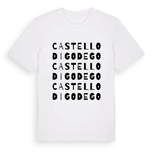 Castello di Godego ordlek t-shirt – ekologisk bomull t-shirt från Pinshirt