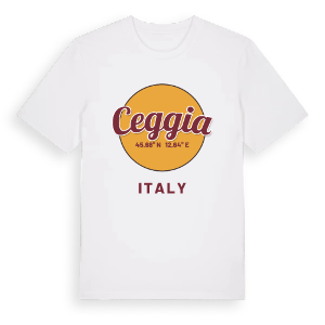 Ceggia cirkel t-shirt – ekologisk bomull t-shirt från Pinshirt