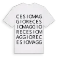Cesiomaggiore ordlek t-shirt