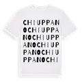 Chiuppano ordlek t-shirt