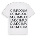 Cimadolmo ordlek t-shirt