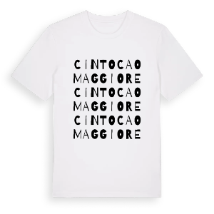 Cinto Caomaggiore ordlek t-shirt – ekologisk bomull t-shirt från Pinshirt