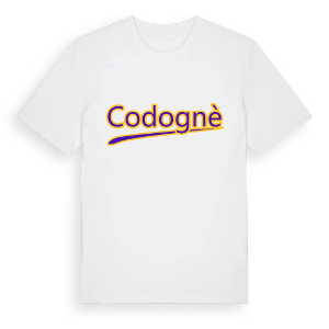 Codognè baseball t-shirt – ekologisk bomull t-shirt från Pinshirt